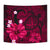 Hawaii Turtle Poly Tribal Pink Tapestry - Polynesian Pride