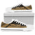 Marshall Islands Low Top Shoes - Polynesian Gold Chief Version - Polynesian Pride