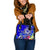 FSM Custom Personalised Shoulder Handbag - Turtle Plumeria (Blue) One Size Blue - Polynesian Pride