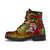 Fiji Polynesian Leather Boots - Hibiscus Vintage - Polynesian Pride