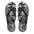 Polynesian 49 Flip Flops Women Black - Polynesian Pride