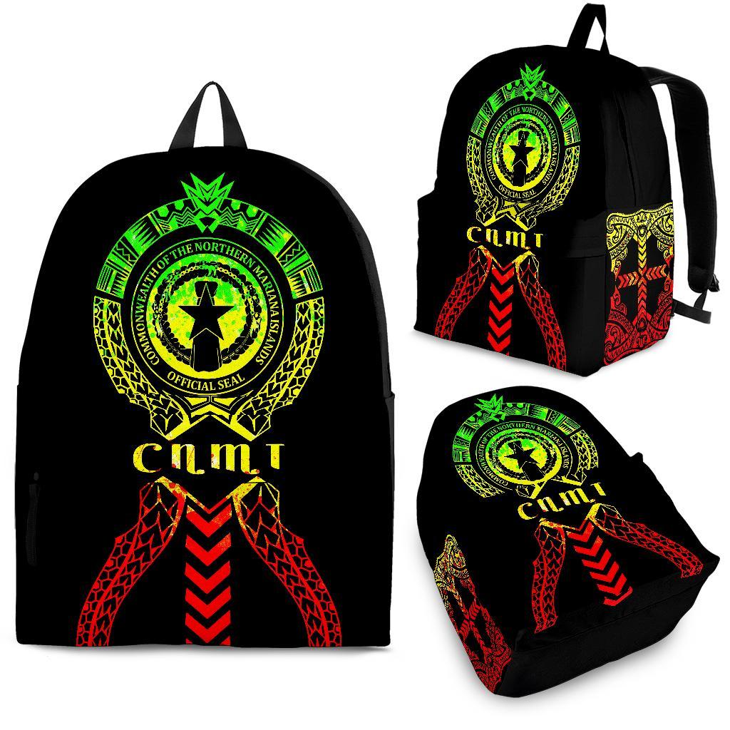 Northern Mariana Islands Backpack - Micronesian Tribal One Style Reggae - Polynesian Pride