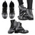 vanuatu Leather Boots - Polynesian Black Chief Version - Polynesian Pride