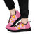 Hawaii Polynesian Hibiscus Sneakers - JVT Style - Pink Black - Polynesian Pride