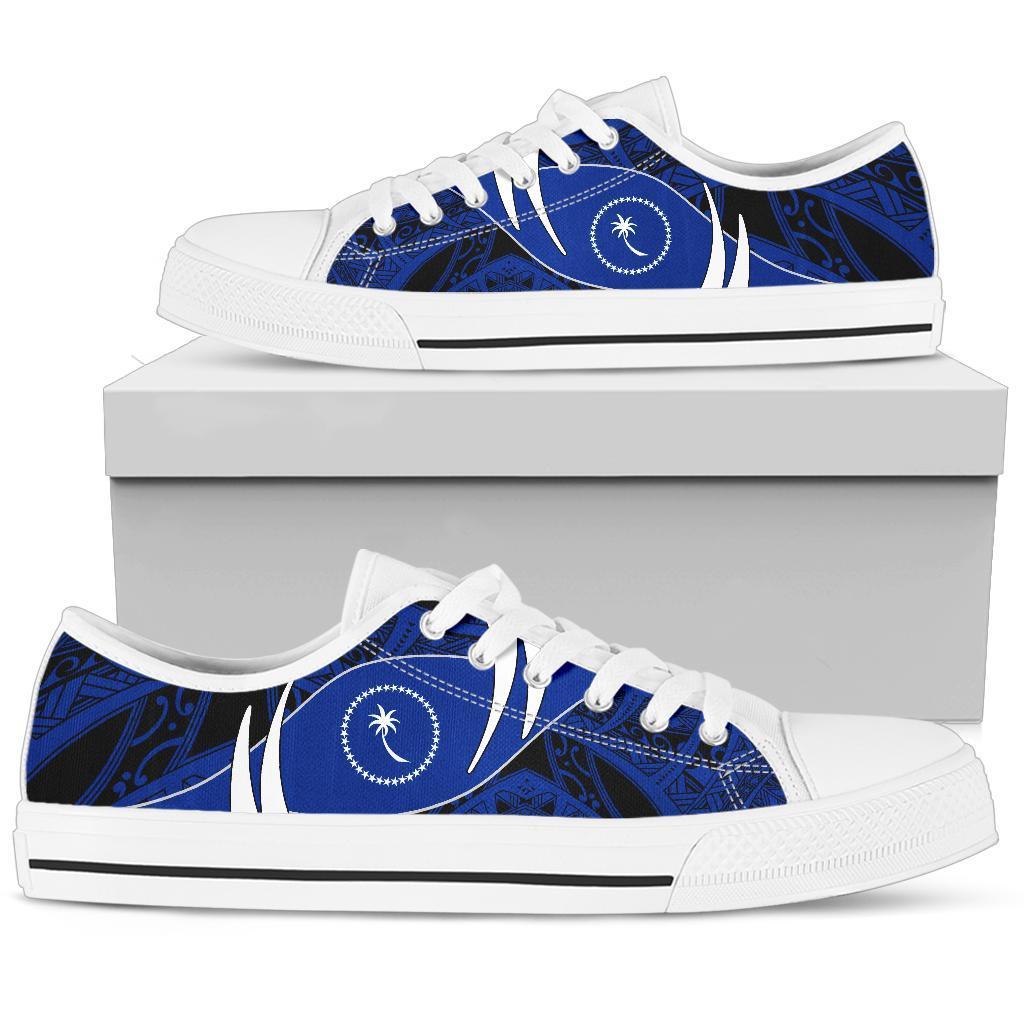 Chuuk Low Top Shoe - Symmetrical Lines - Polynesian Pride