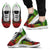 French Polynesia Sneakers - French Polynesian Chief Tattoo Reggae Version - Polynesian Pride