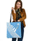 Fiji Tapa Rugby Tote Bag version Style You Win - Blue Blue - Polynesian Pride