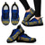 Nauru Sneakers - Nauru Polynesian Chief Tattoo Blue Yellow Version - Polynesian Pride