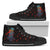 Hawaii Pele Mauna Kea High Top Shoe V.2 - Lava Style Black - Polynesian Pride