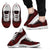 Tahiti Sneakers - Tahiti Polynesian Chief Tattoo Deep Red Version Unisex White - Polynesian Pride