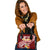 Tonga Personalised Shoulder Handbag - Tonga Coat Of Arms With Polynesian Patterns One Size Red - Polynesian Pride