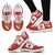 Tonga Sneakers - Tonga Flag Coat Of Arms Red - A5 - Polynesian Pride