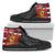 Hawaii High Top Shoes State Royal Flag Polynesian Black Pride AH Black - Polynesian Pride