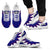 American Samoa Sneakers - American Samoa Seal Thunder Style Unisex White - Polynesian Pride