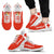 Tonga Sneakers - Tonga Flag And Coat Of Arm - NN6 Unisex White - Polynesian Pride