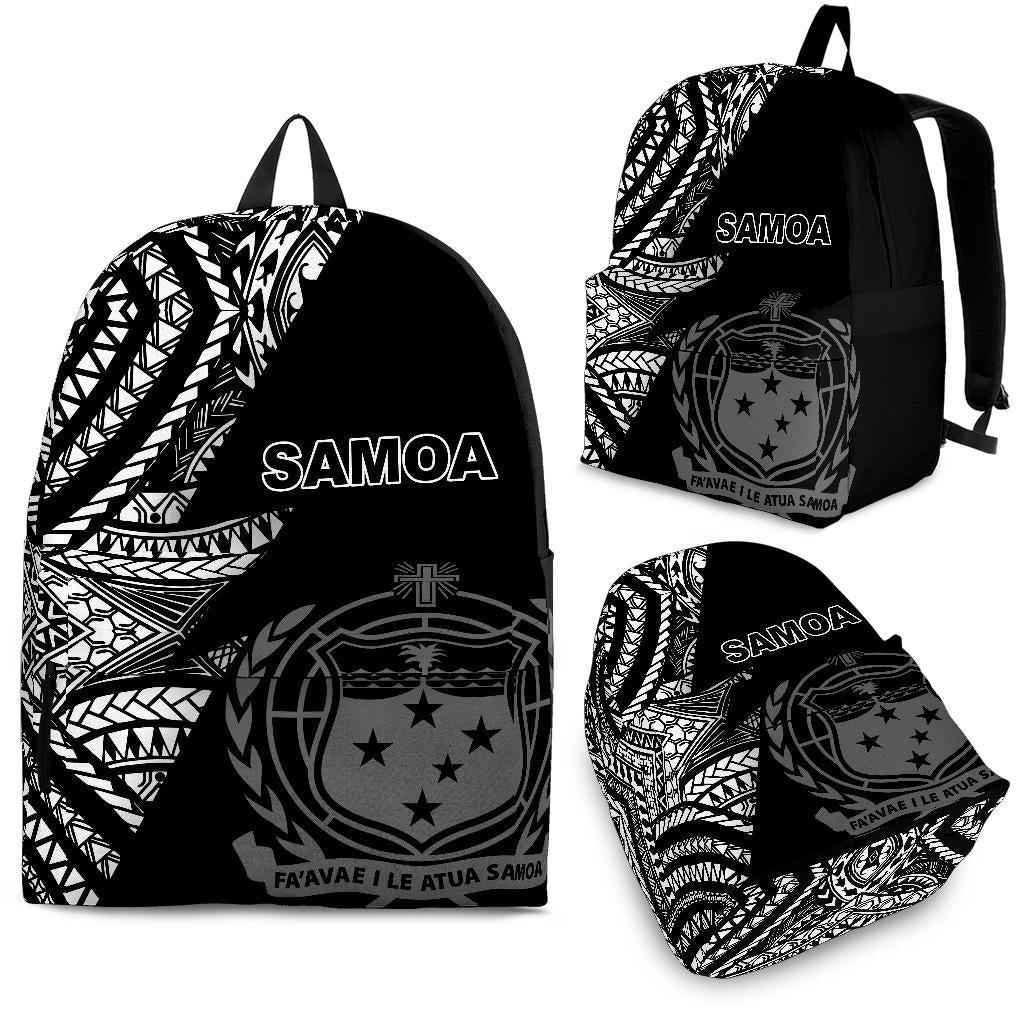 Samoa Backpack Flash Black Black - Polynesian Pride