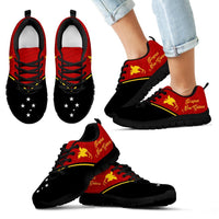 Papua New Guinea Rising Sneakers - Papua New Guinea Flag 2nd - A16 - Polynesian Pride