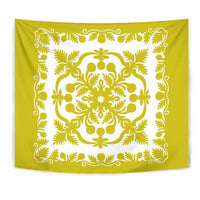 Hawaii Tapestry Royal - Yellow Wall Tapestry 75cm*90cm Yellow - Polynesian Pride