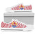 French Polynesia Tahiti Canvas Shoe - Coat of Arms on Polynesian Pattern A0 - Polynesian Pride