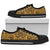 Polynesian Low Top Shoe Yellow Black - Polynesian Pride