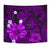 Hawaii Turtle Poly Tribal Purple Tapestry - Polynesian Pride