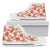 Hawaiian Shoes - Hibiscus Flower Pattern High Top Shoes Womens High Top White - Polynesian Pride