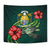 Nauru Polynesian Tapestry - Green Turtle Hibiscus - Polynesian Pride