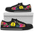 New Caledonia Low Top Shoe - Hibiscus Polynesian Pattern - Polynesian Pride