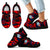 Guam Sneakers - Guam Coat Of Arms Camo Red Style - Polynesian Pride