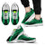 Hawaii Polynesian Sneakers - Camber Style Green Men's Sneakers White - Polynesian Pride