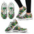 Hawaii Hibiscus And Plumeria Green Sneaker - Polynesian Pride