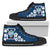 Guam High Top Shoes - Chamorro Style Unisex Black - Polynesian Pride