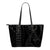 Hawaii Kakau Gray Polynesian Small Leather Tote Gray - Polynesian Pride