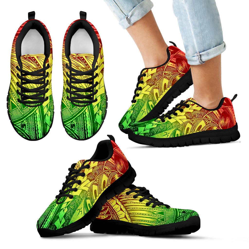 Poly Tribal Sneakers 17 Kid's Sneakers - Polynesian Pride
