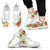 Fiji Sneakers - Fijian Flag Turtle Hibiscus White Version - K5 Unisex White - Polynesian Pride