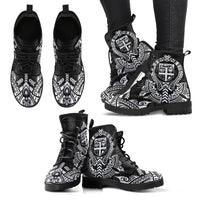 Fiji Leather Boots - Tribal - Polynesian Pride