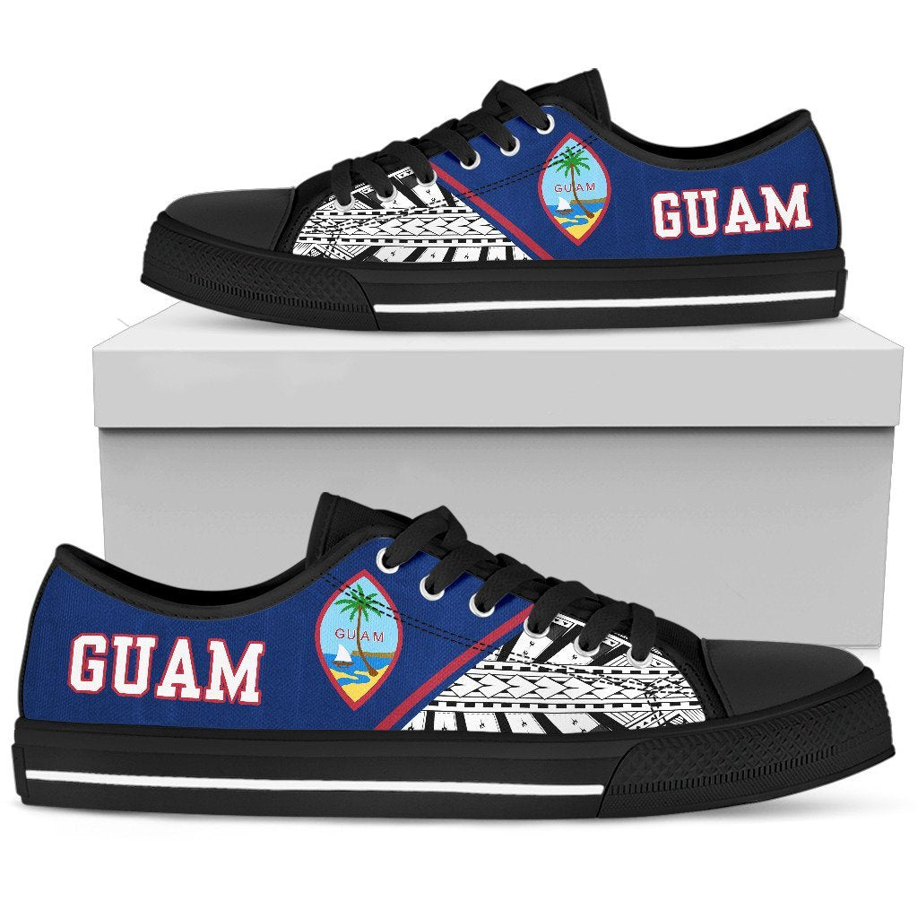 Guam Rising Low Top Shoes A6 - Polynesian Pride