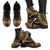 tonga Leather Boots - Polynesian Gold Chief Version - Polynesian Pride