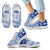 Hawaii Turtle Polynesian Sneakers - Circle Style - Blue Kid's Sneakers White - Polynesian Pride