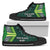 Cook Islands Ruby High Top Shoe Style Green - Polynesian Pride