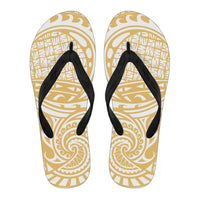 Polynesian 06 Flip Flops Men Black - Polynesian Pride