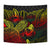 Palau Tapestry - Turtle Hibiscus Pattern Reggae - Polynesian Pride