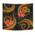 Tuvalu Tapestry - Gold Plumeria - Polynesian Pride