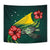 Tokelau Polynesian Tapestry - Green Turtle Hibiscus - Polynesian Pride