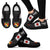 Tonga Sneakers - Tonga Flag Coat Of Arms Black - A5 - Polynesian Pride