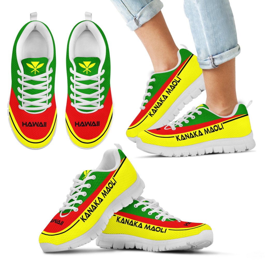 Hawaii Sneakers - Hawaii Kanaka Maoli - Polynesian Pride
