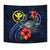 Hawaii Polynesian Tapestry - Blue Turtle Hibiscus - Polynesian Pride