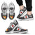 Tonga Sneakers - Tonga Flag Coat Of Arms Black - A5 Unisex White - Polynesian Pride