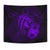 Hawaii Hibiscus Tapestry - Harold Turtle - Purple - Polynesian Pride