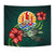 Tahiti Polynesian Tapestry - Green Turtle Hibiscus - Polynesian Pride